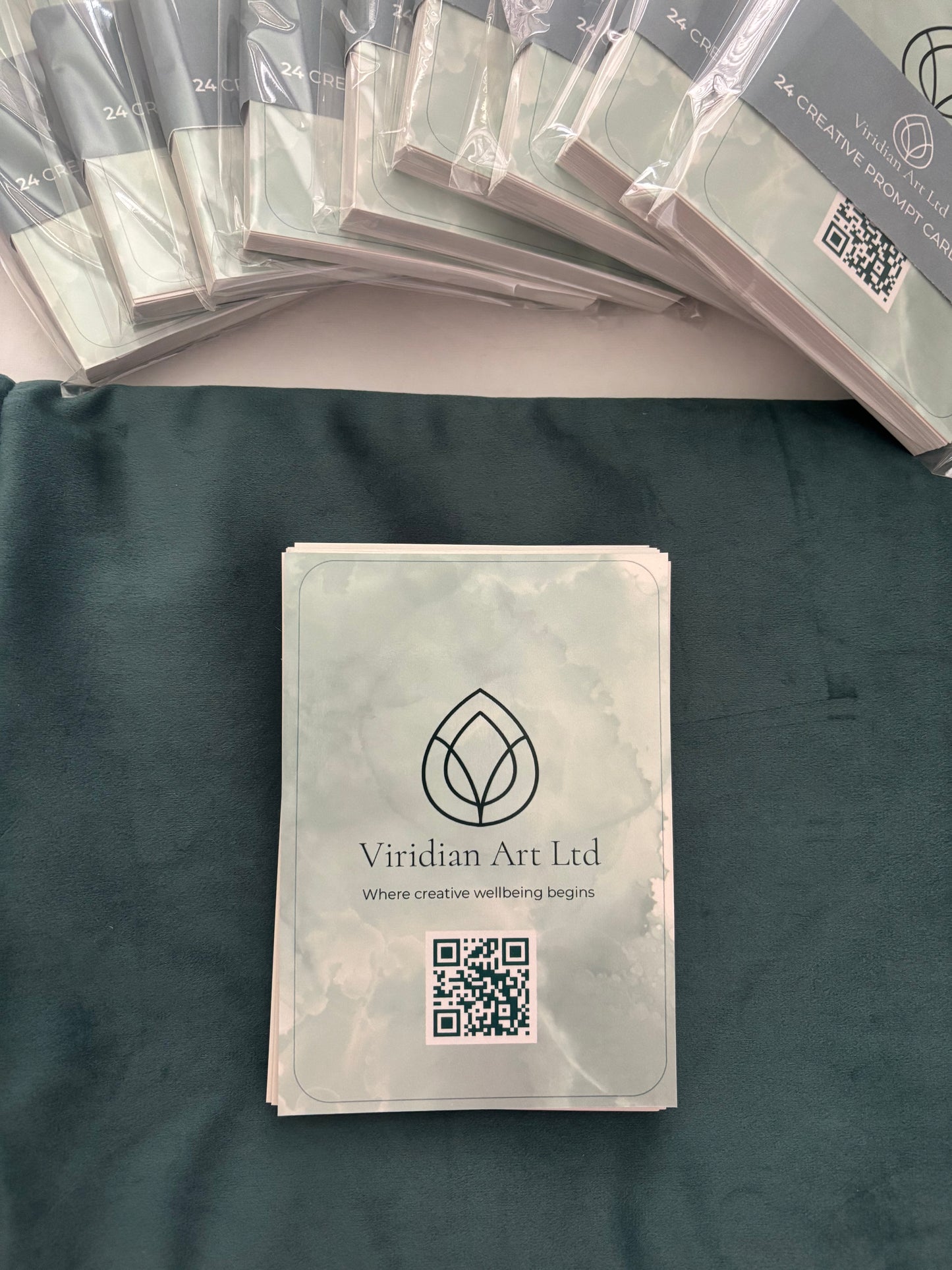 The Sage Deck — Watercolour Prompt Cards